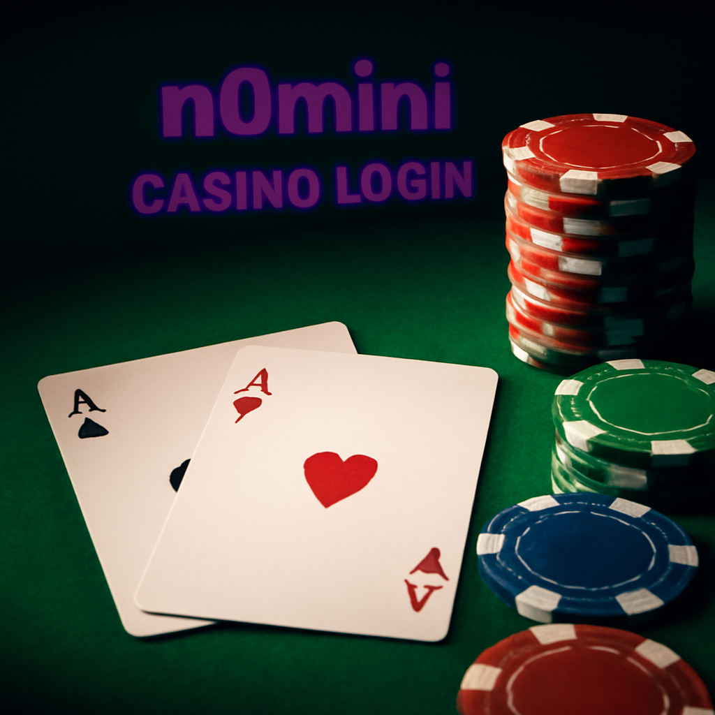 Nomini Casino gameplay login screen